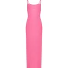 Convertible Slit Maxi Dress