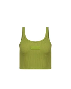 Logo Crop Tank Top