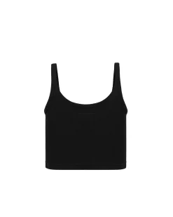 Logo Crop Tank Top